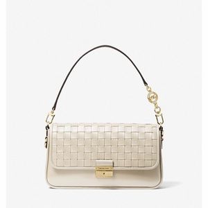 MICHAEL KORS
Bradshaw Woven Leather Shoulder Bag